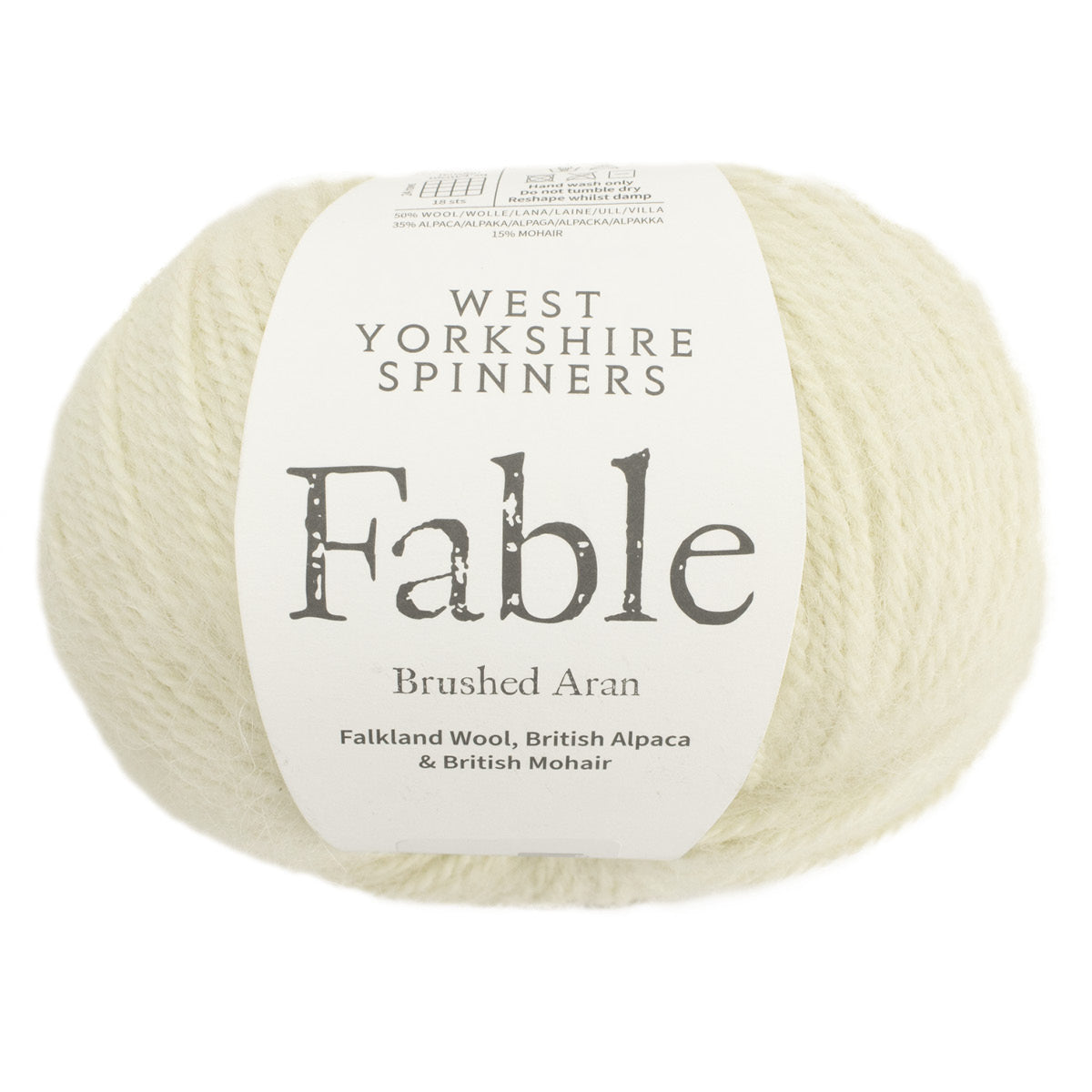 WYS Fable Aran brossé