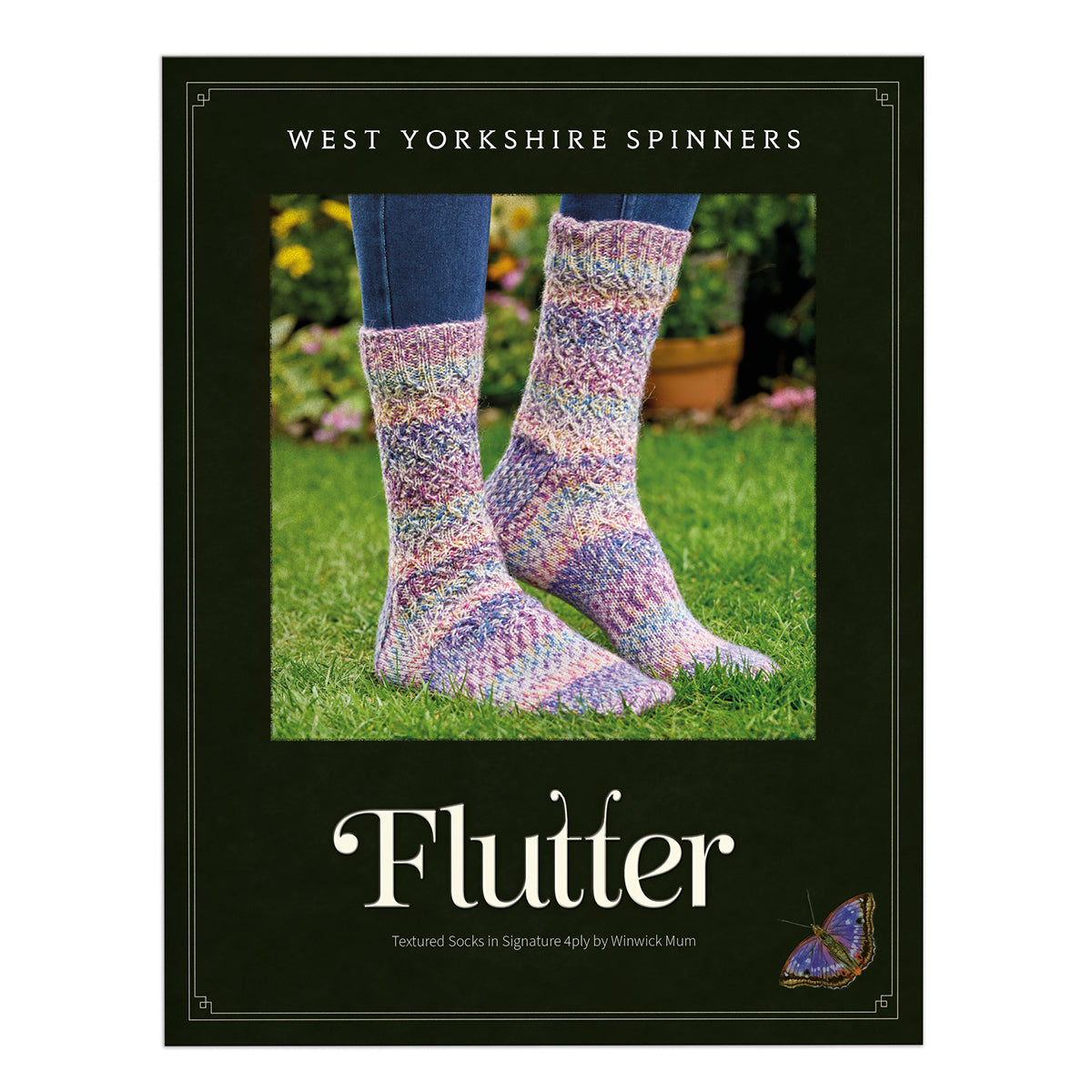 Flutter - Sock Knitting Pattern (FREE PDF download)