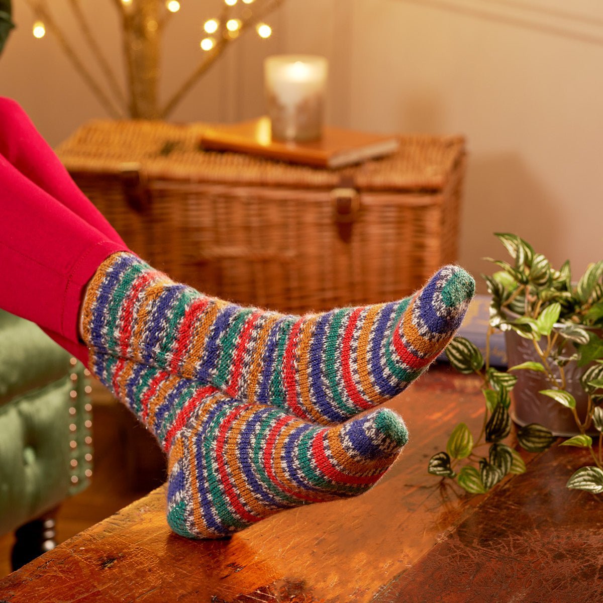 Alexander - Christmas Socks - Knitting Pattern (FREE PDF Download)