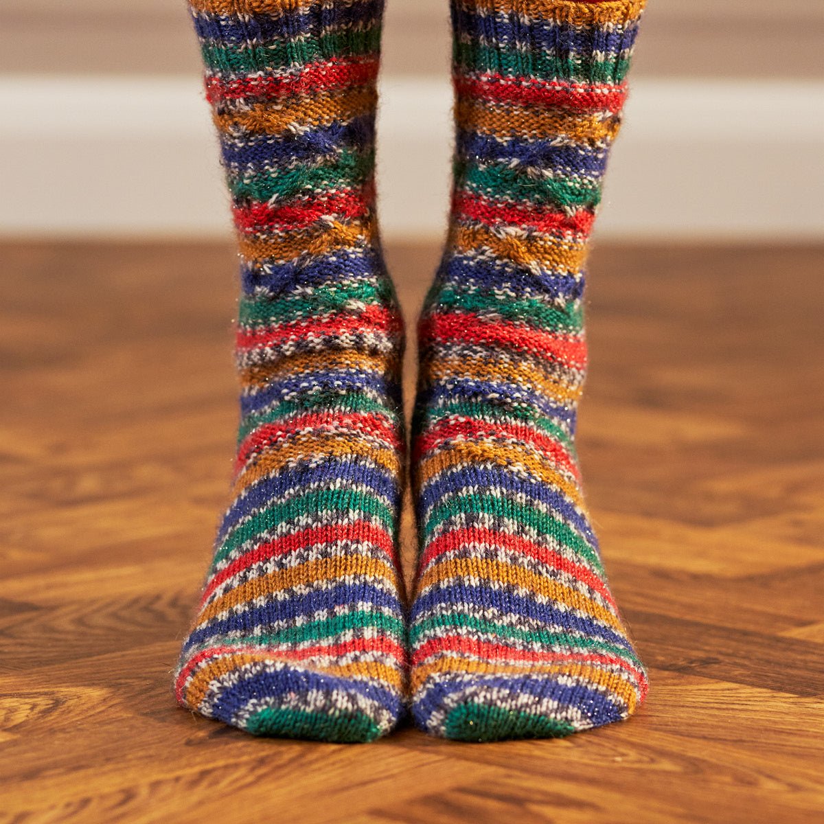 Alexander - Christmas Socks - Knitting Pattern (FREE PDF Download)