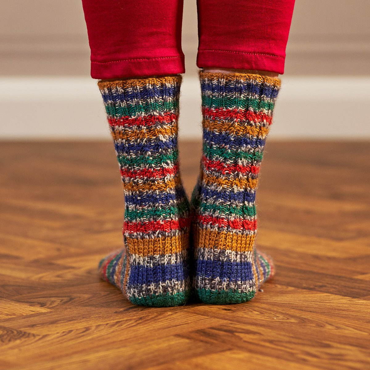 Alexander - Christmas Socks - Knitting Pattern (FREE PDF Download)