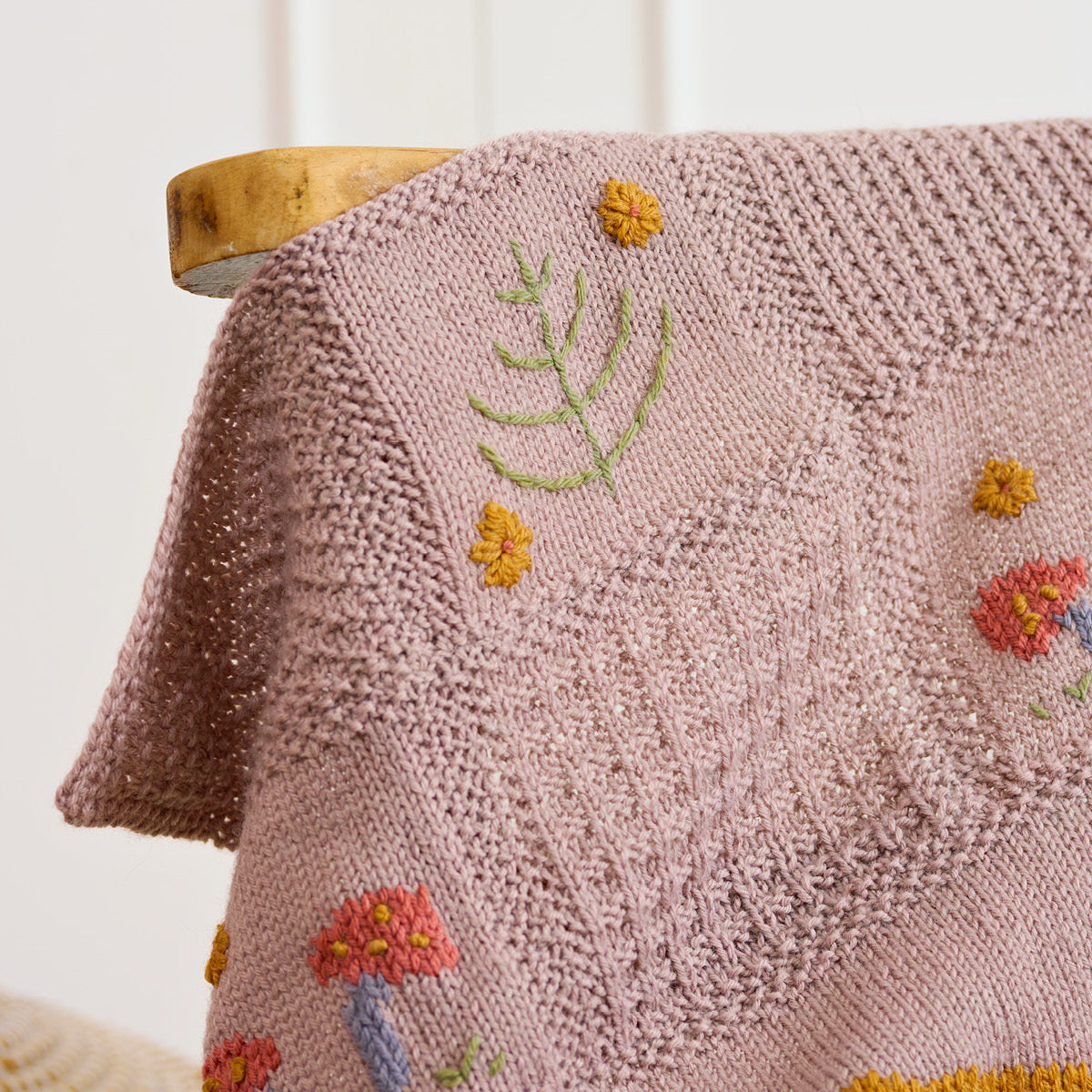 Leaping Hare Blanket - Knitting Kit