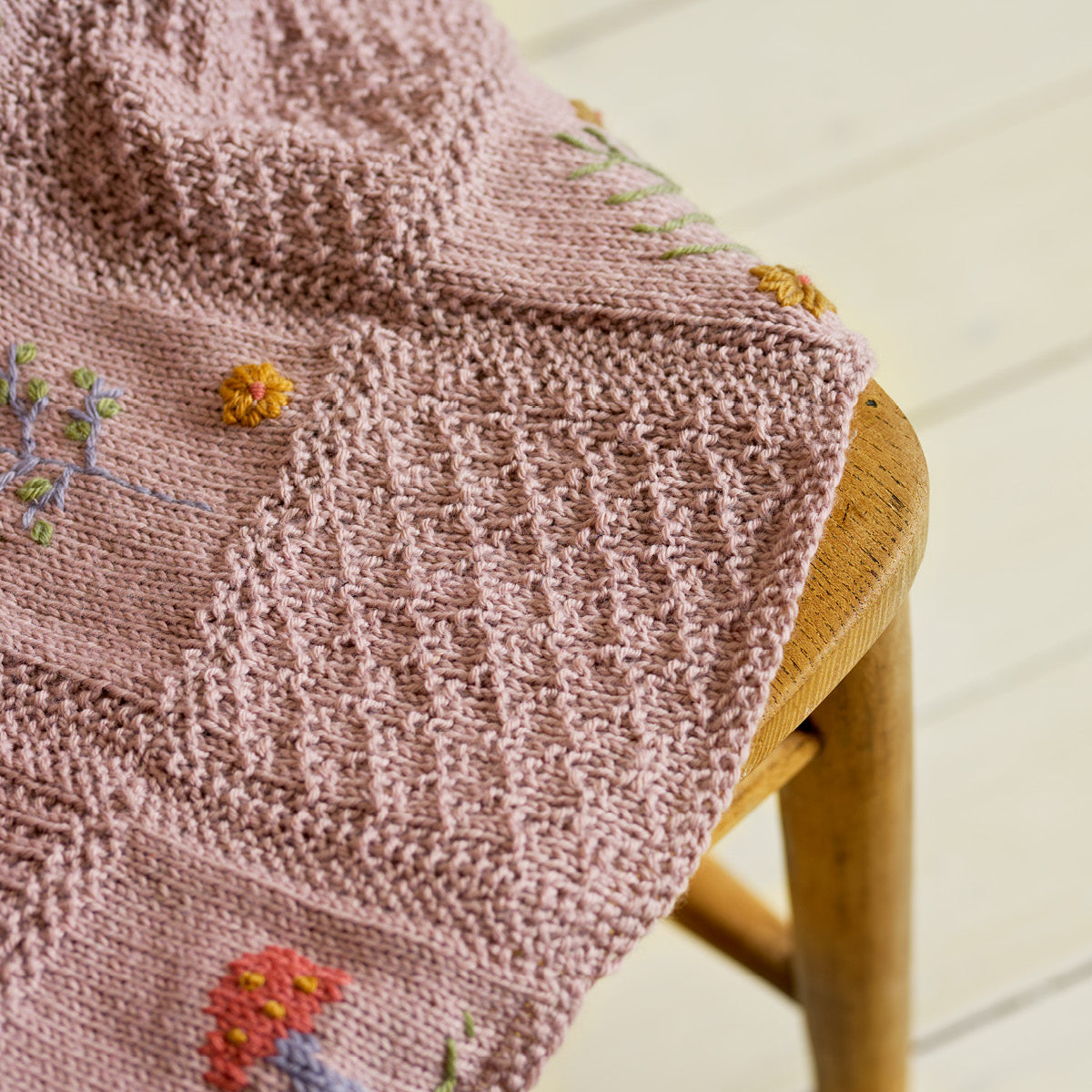 Leaping Hare Blanket - Knitting Kit