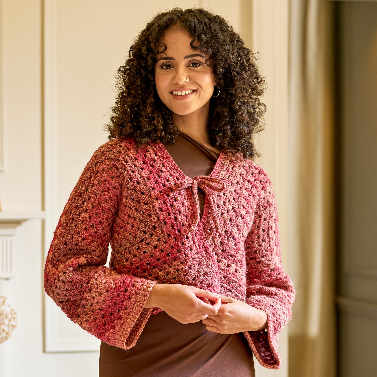 Estella Hexagon Cardigan - Crochet Pattern
