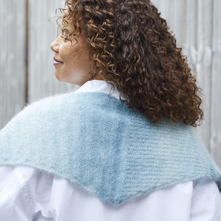 Bramble Schal - Strickset