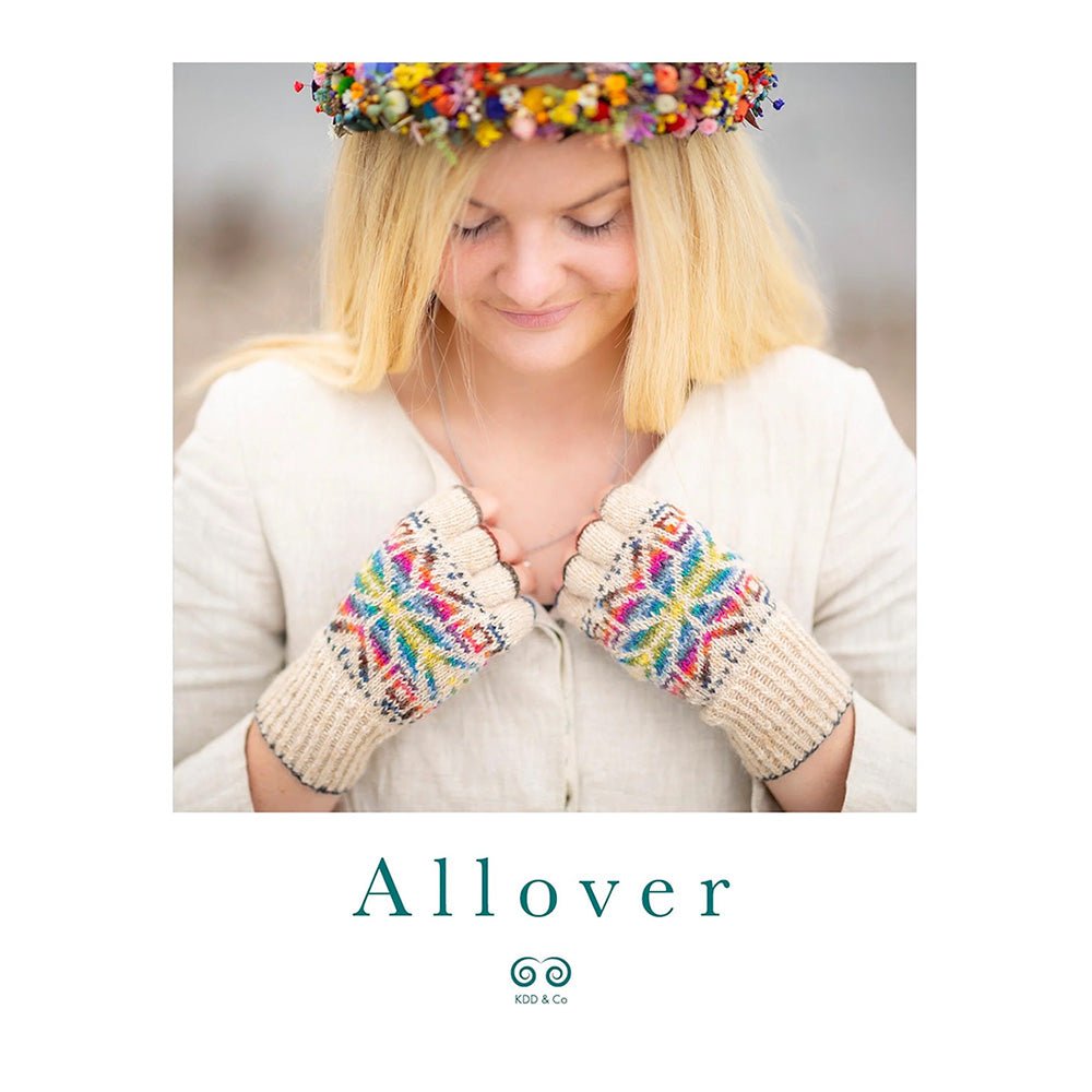 Allover - Livre de modèles de tricot par Kate Davies [imprimé et numérique]