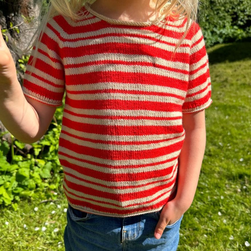 T-shirt Amélie Junior PetiteKnit - Patron de tricot