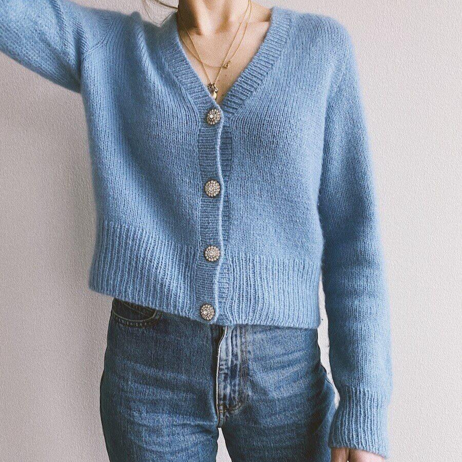 PetiteKnit April Cardigan - Strickmuster