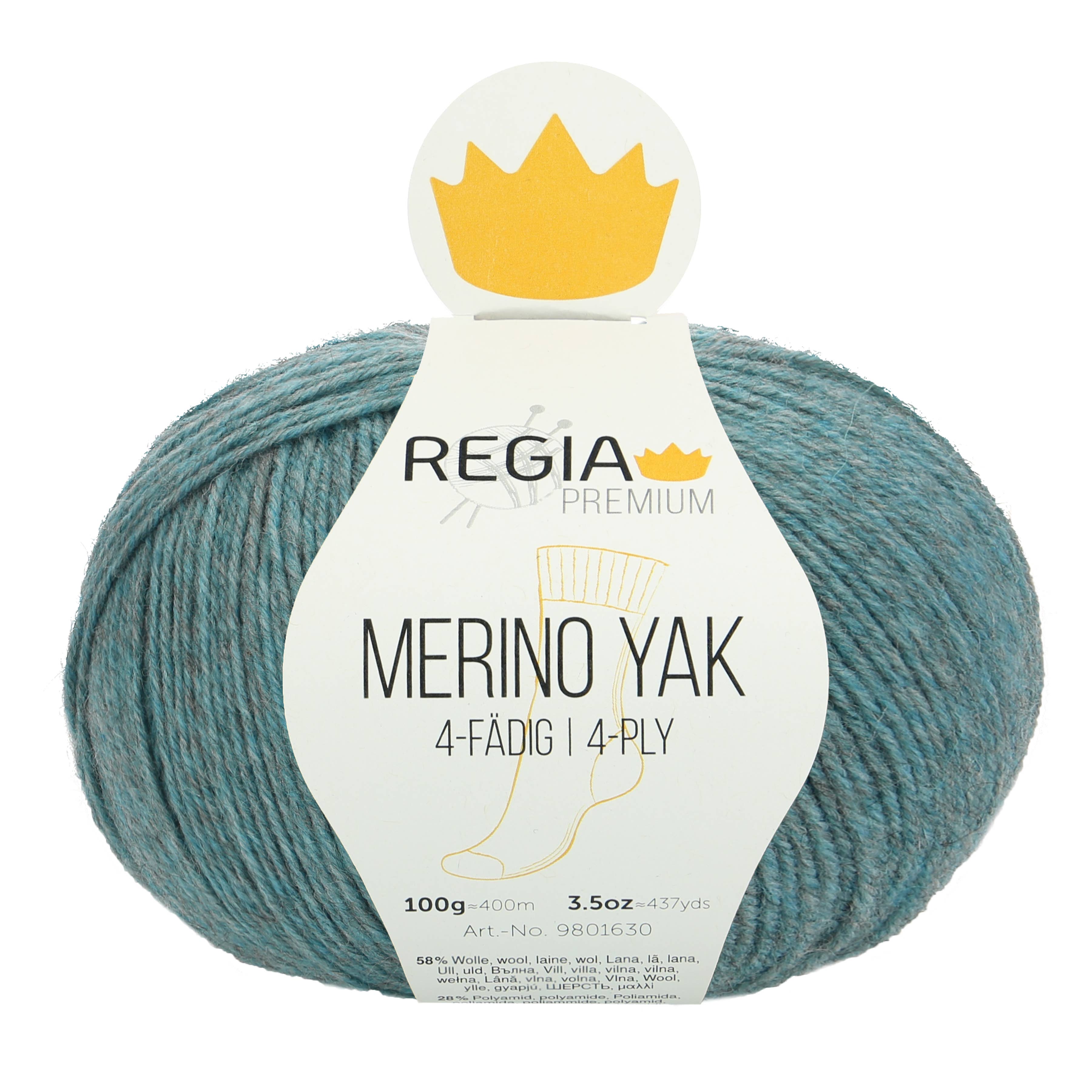 REGIA Premium Merino Yak 4-ply Sock Wool