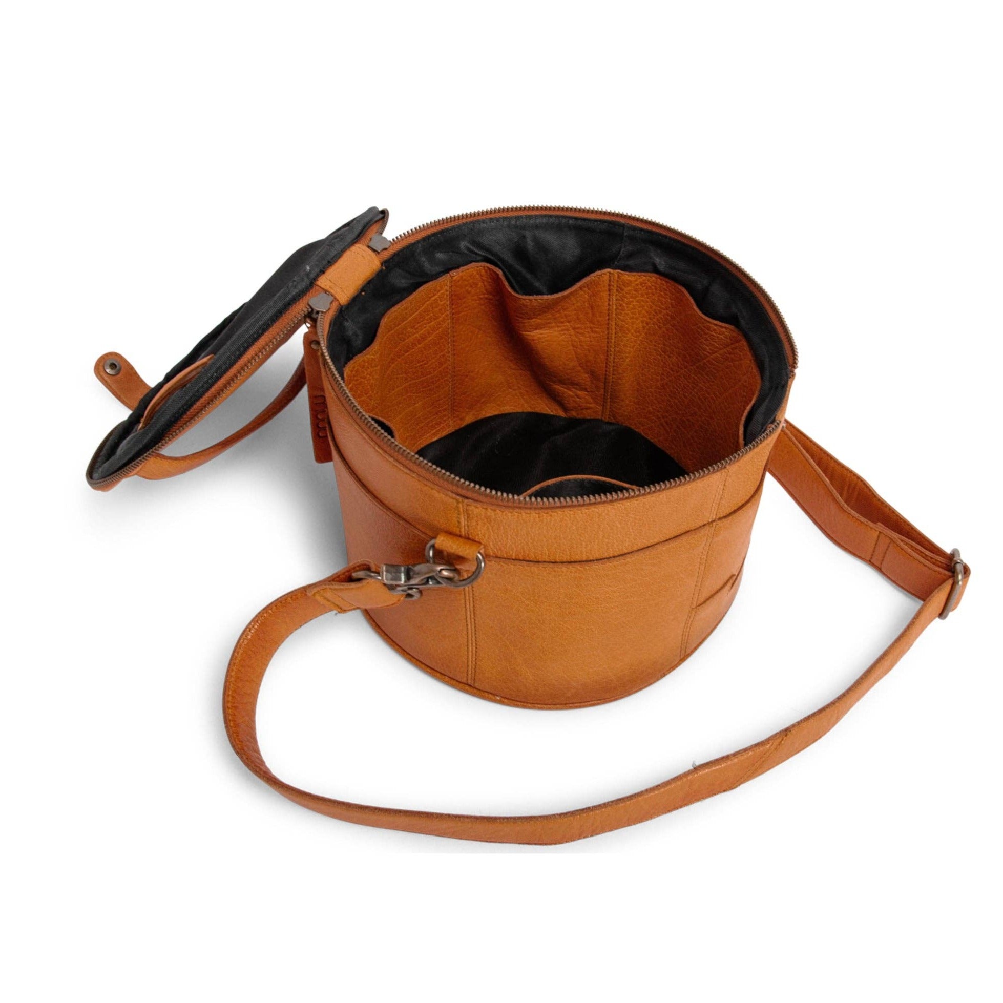 muud Enturn - Leather Knitting & Crochet Bag