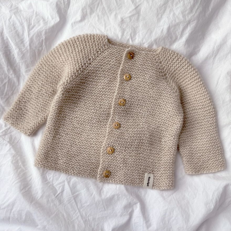 Kit de tricot de veste pour débutant PetiteKnit en WYS Bo Peep