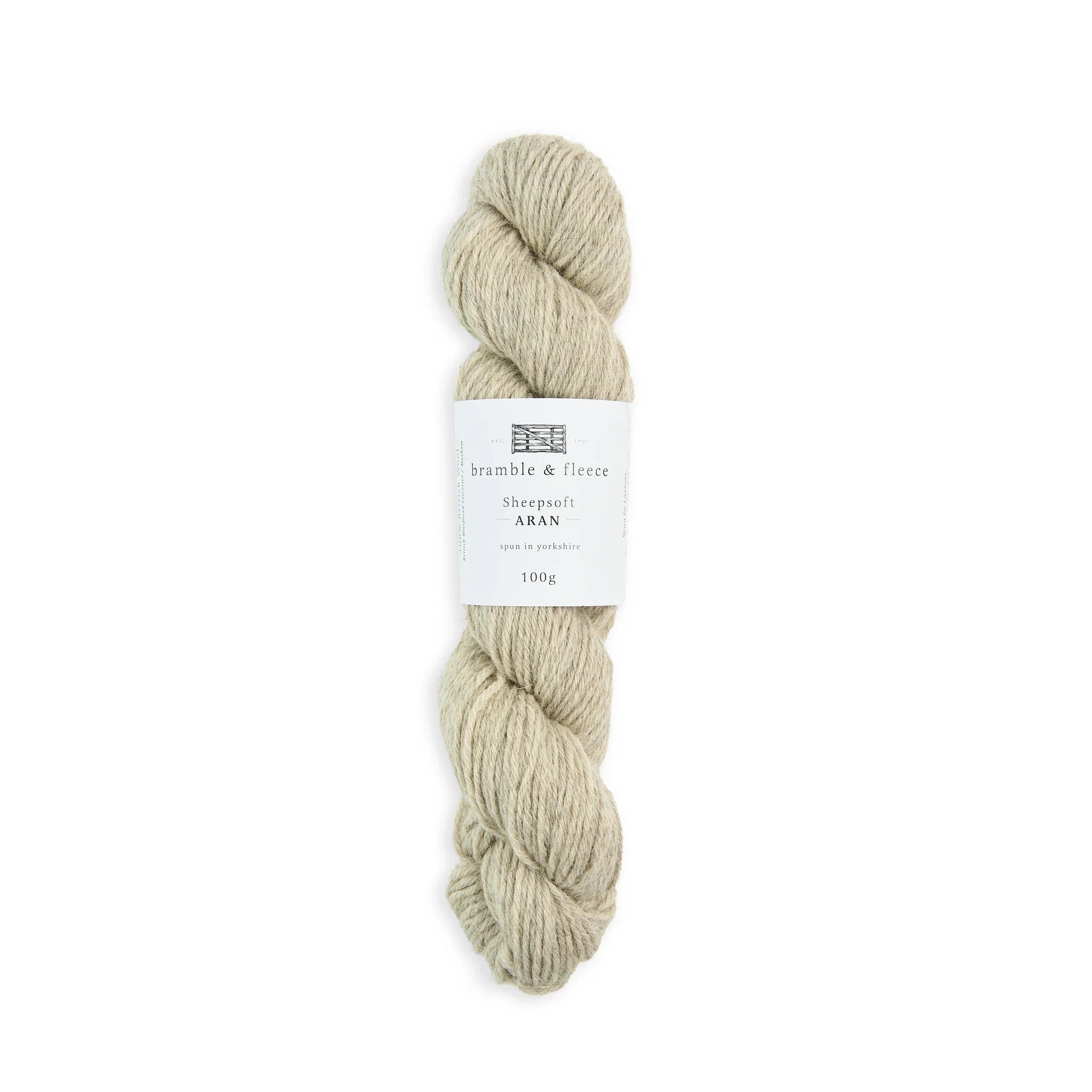 Skeins of Bramble & Fleece Sheepsoft Aran British wool yarn
