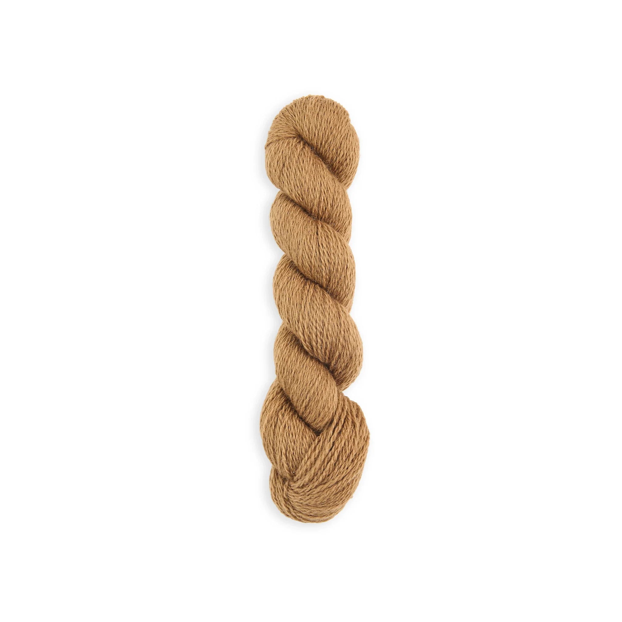 Bramble & Fleece Wooltrace 4 Ply British wool yarn in shade Nutmeg 240
