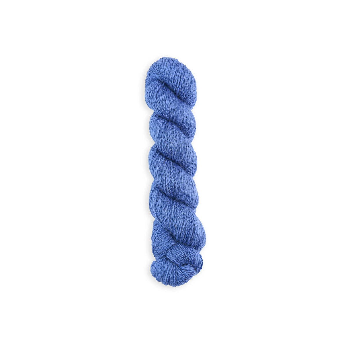 Bramble & Fleece Wooltrace 4 Ply British wool yarn in shade Violet Blue 258