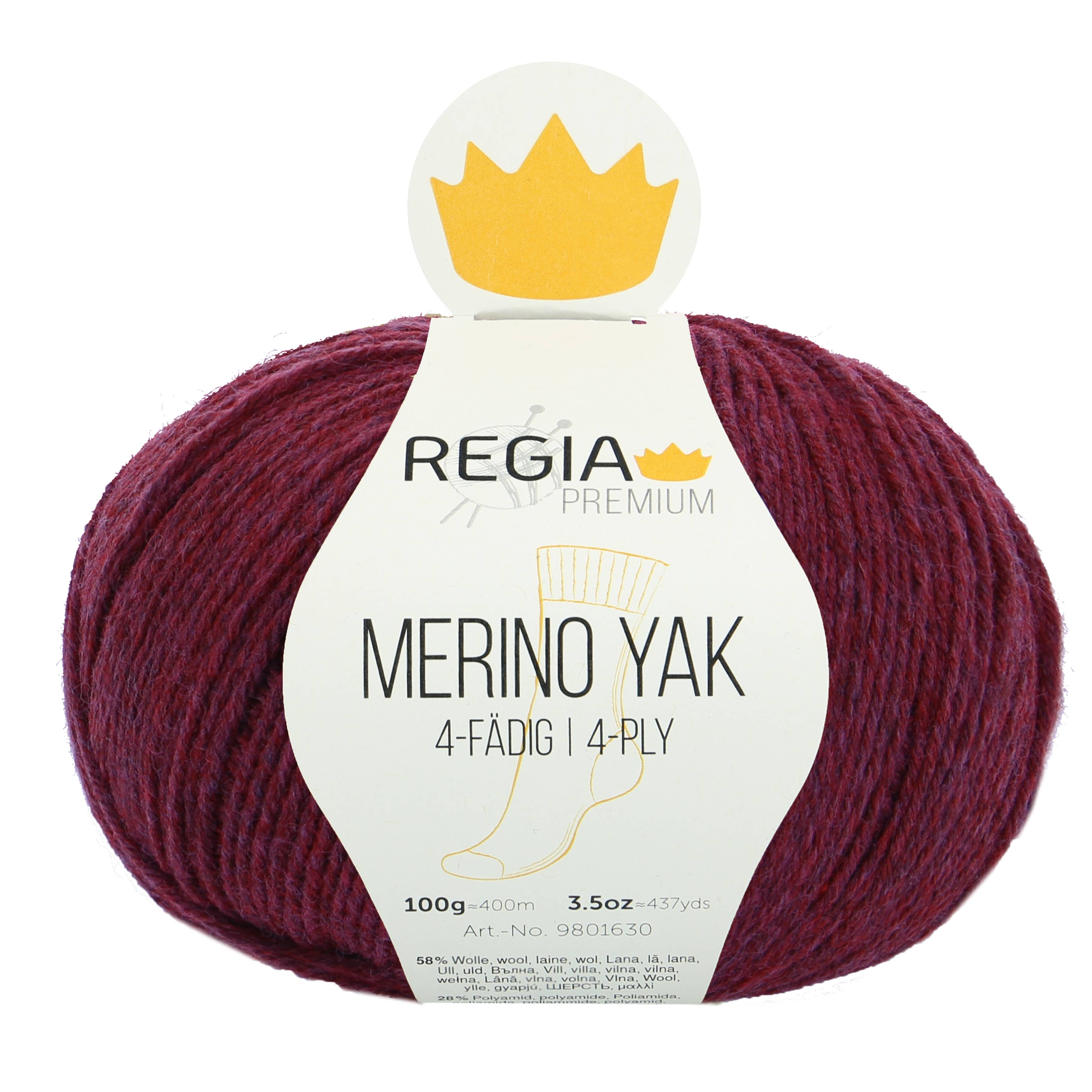 REGIA Premium Merino Yak 4-ply Sock Wool