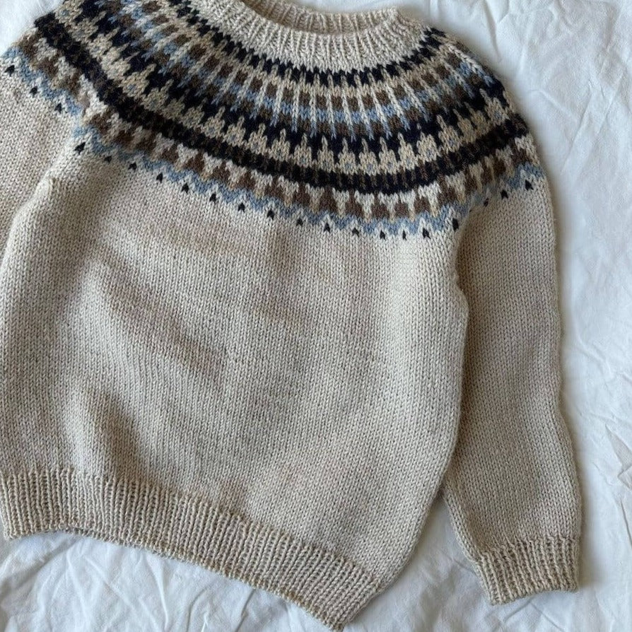PetiteKnit Celeste Sweater Junior - Knitting Pattern