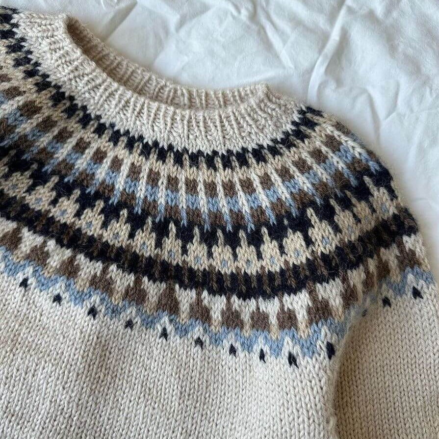 PetiteKnit Celeste Sweater Junior - Knitting Pattern