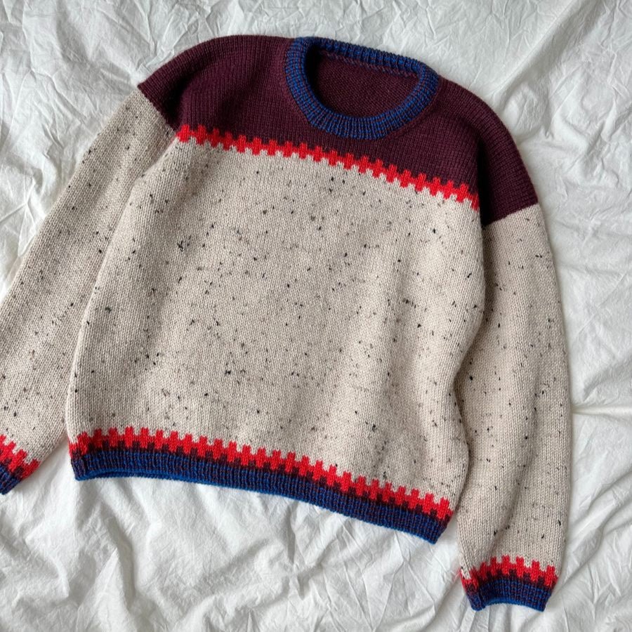 Pull croisé PetiteKnit - Modèle de tricot