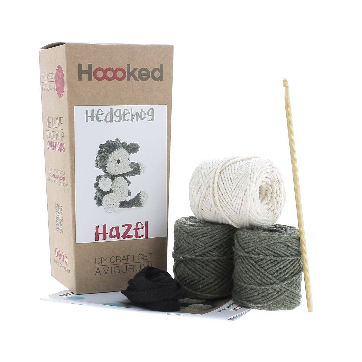 Hoooked – Hazel der Igel – Häkelset