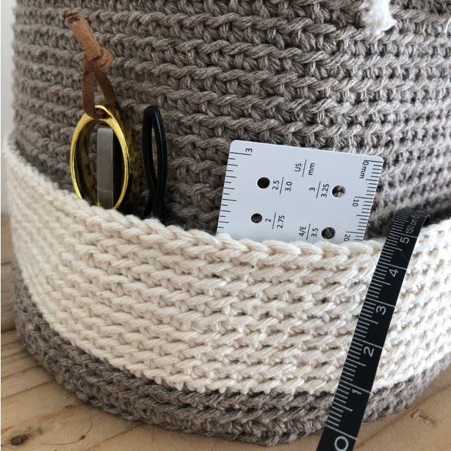 Sac de projet Hoooked Jönköping - Kit de crochet