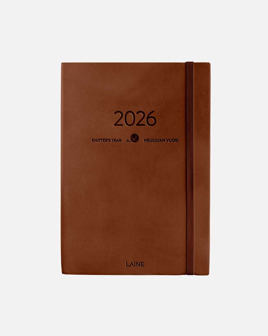 Laine - Knitter’s Year 2026 weekly planner