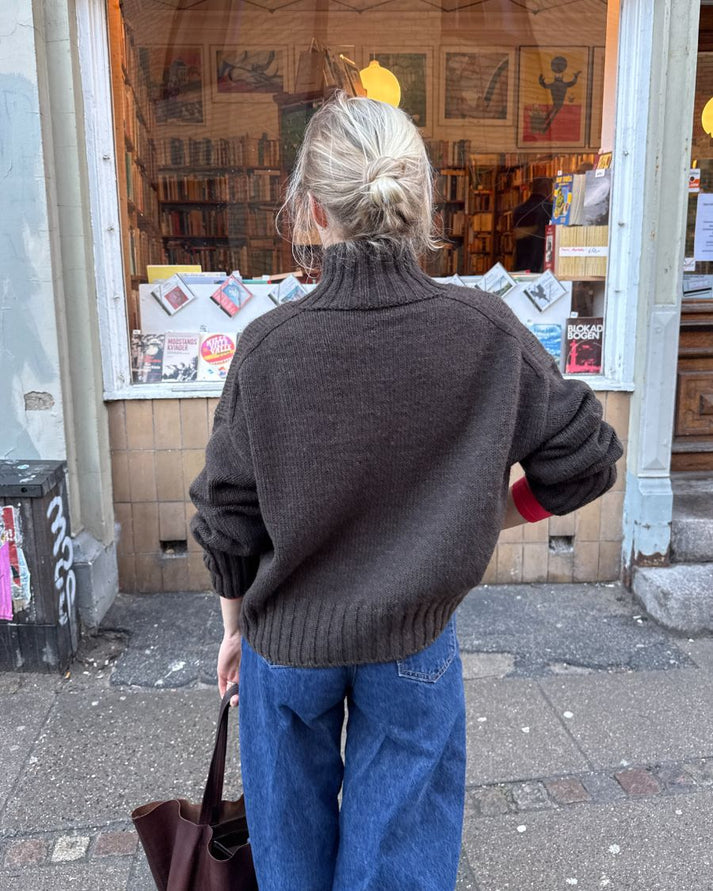 PetiteKnit Hannah Sweater O-neck - Knitting Pattern