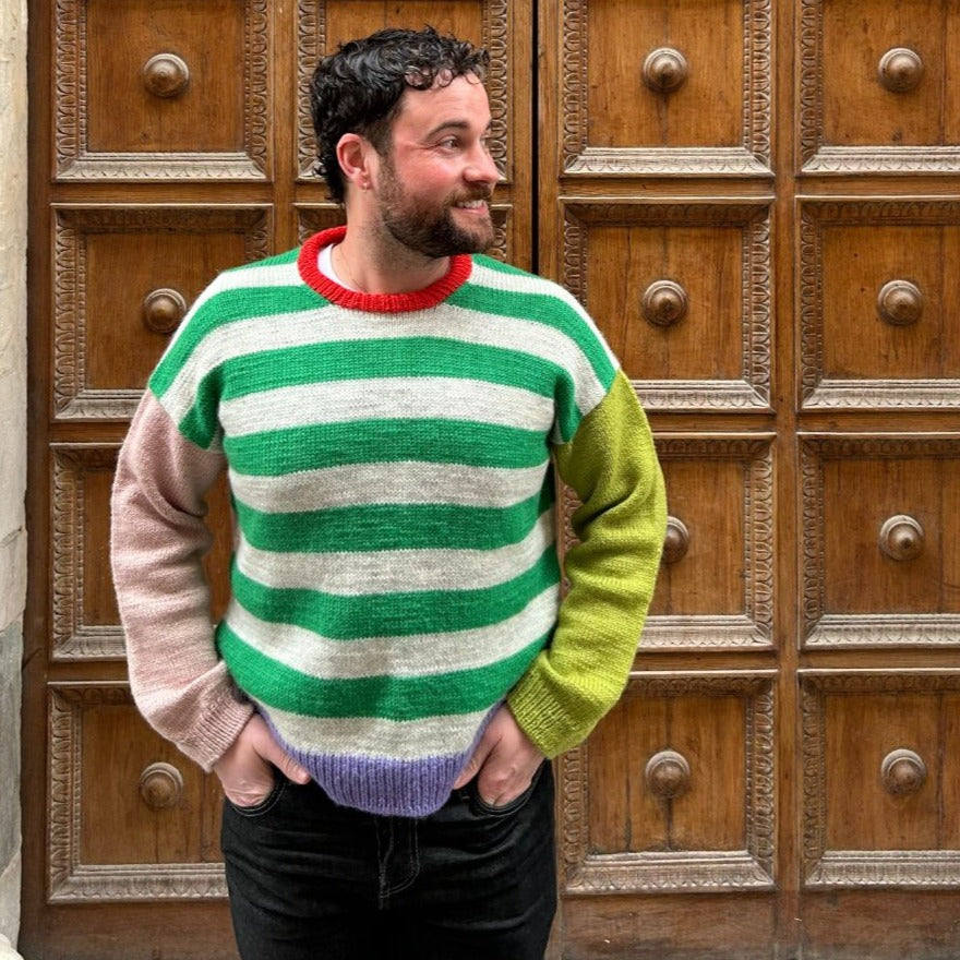 PetiteKnit Holger Sweater Man - Knitting Pattern