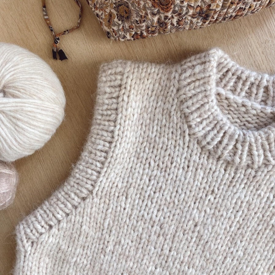 PetiteKnit Holiday Slipover - Knitting Pattern