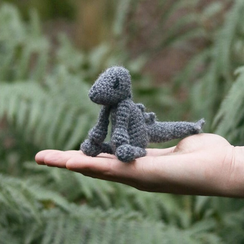 Mini Stanley the Stegosaurusthe - Crochet Kit