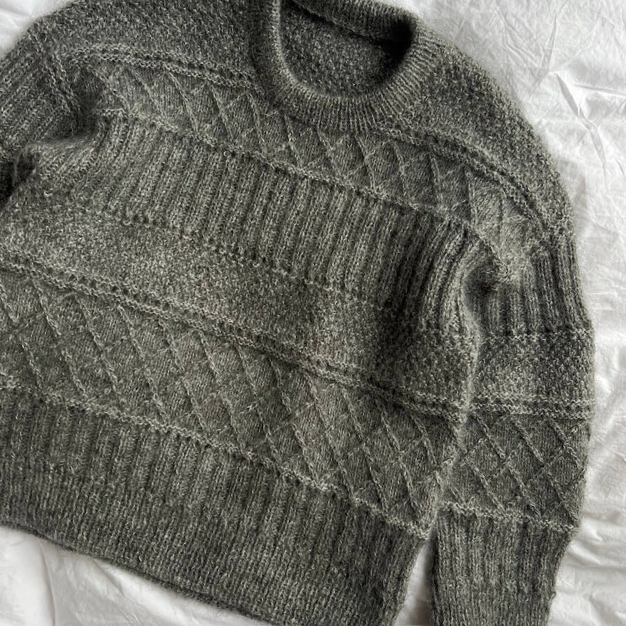 PetiteKnit Ingrid Pullover - Strickmuster