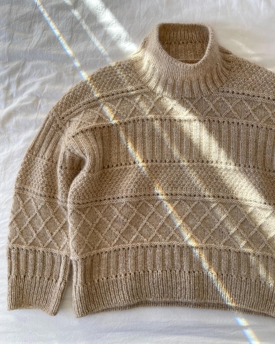 PetiteKnit Ingrid Sweater - Knitting Pattern