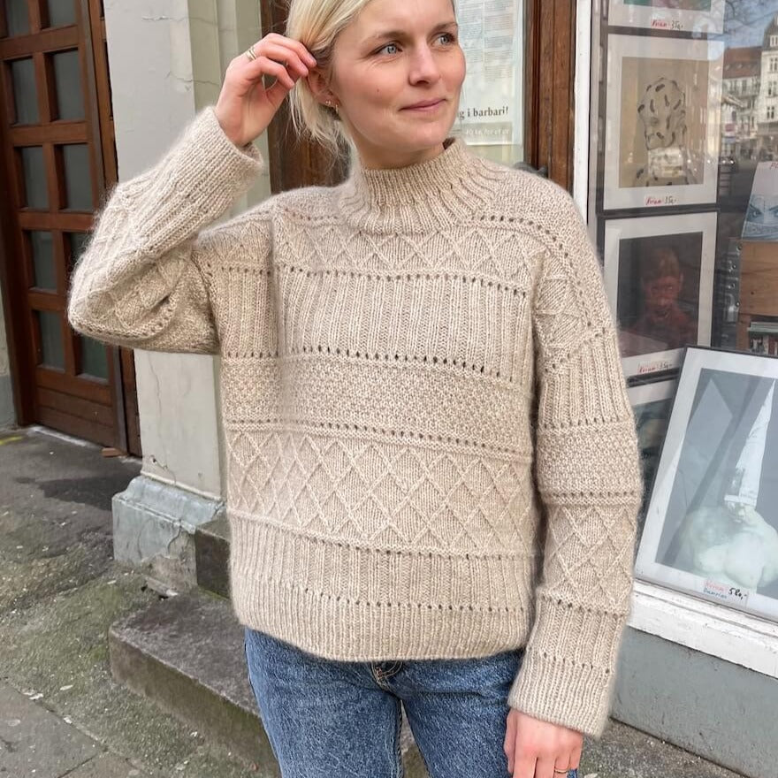 PetiteKnit Ingrid Pullover - Strickmuster