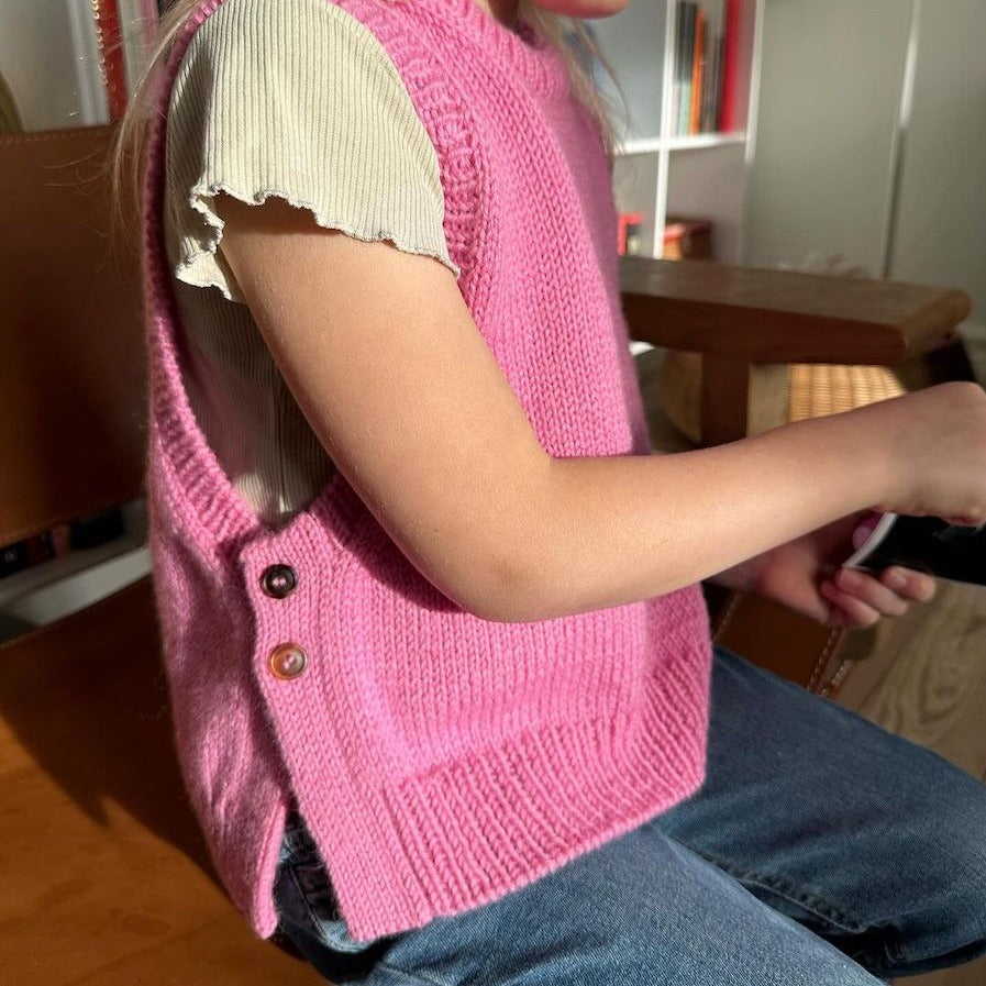 PetiteKnit Lulu Slipover Junior - Knitting Pattern
