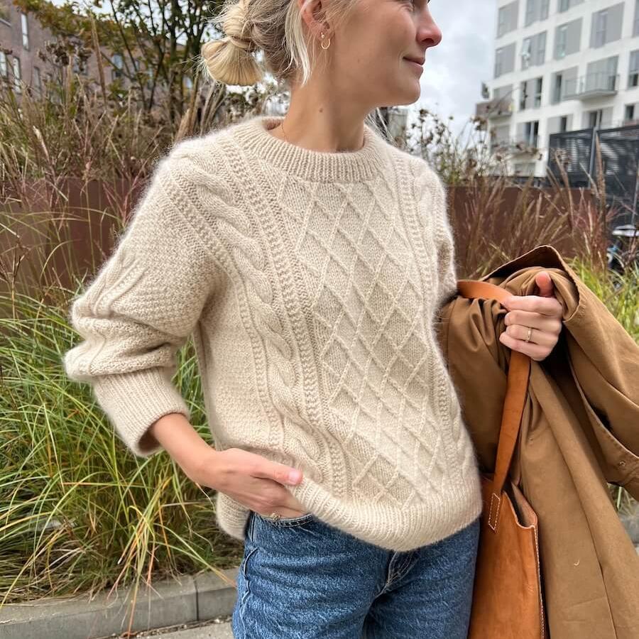 PetiteKnit Moby Pullover - Strickmuster