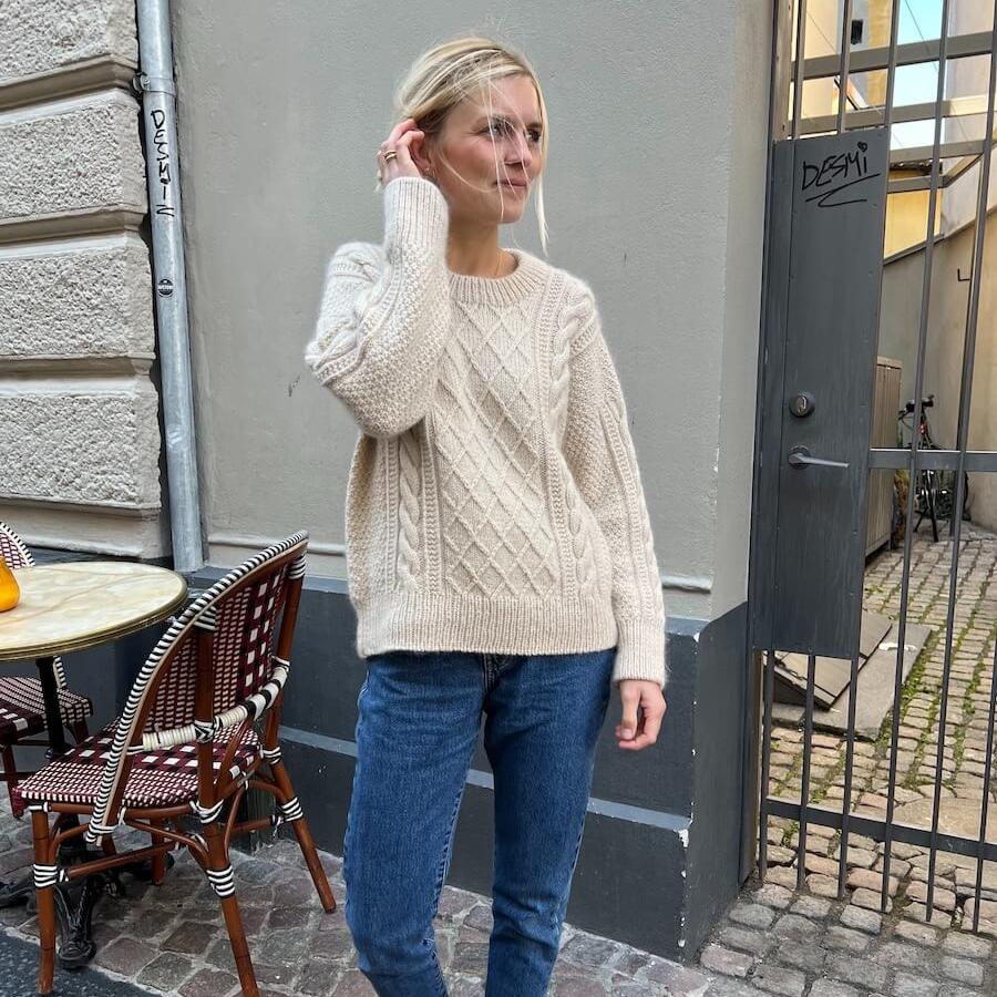 PetiteKnit Moby Sweater - Knitting Pattern