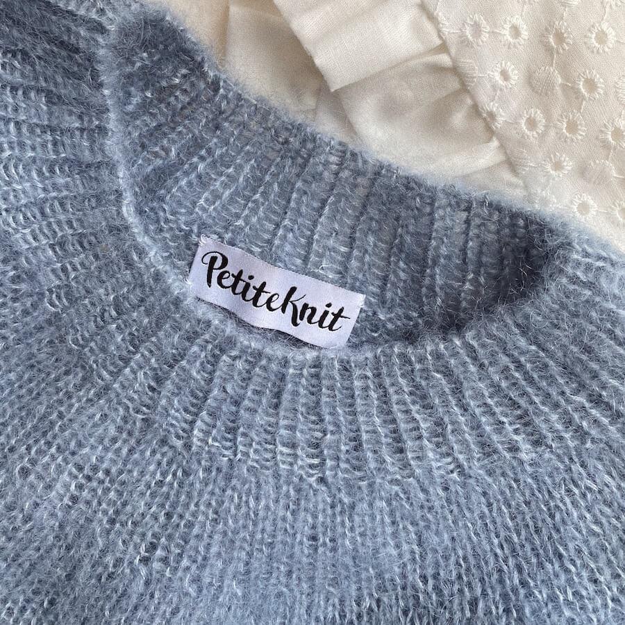 Pull PetiteKnit Novice - Édition Mohair - Patron de tricot