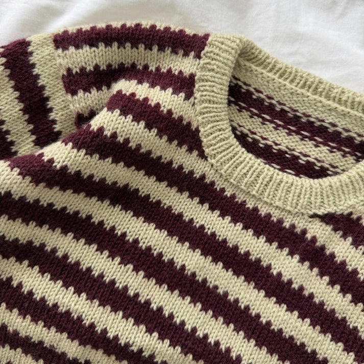 PetiteKnit Otto Sweater Baby - Knitting Pattern