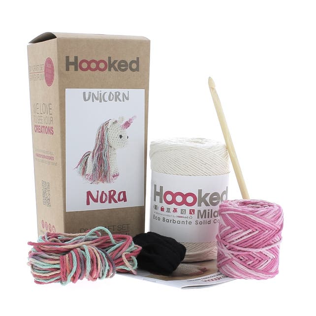 Hoooked Nora Unicorn - Crochet Kit