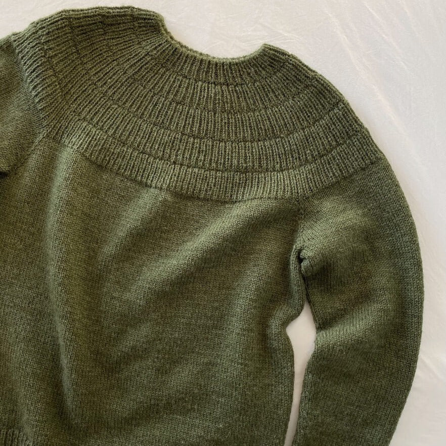 PetiteKnit Anker's Sweater My Boyfriend's Size - Knitting Pattern