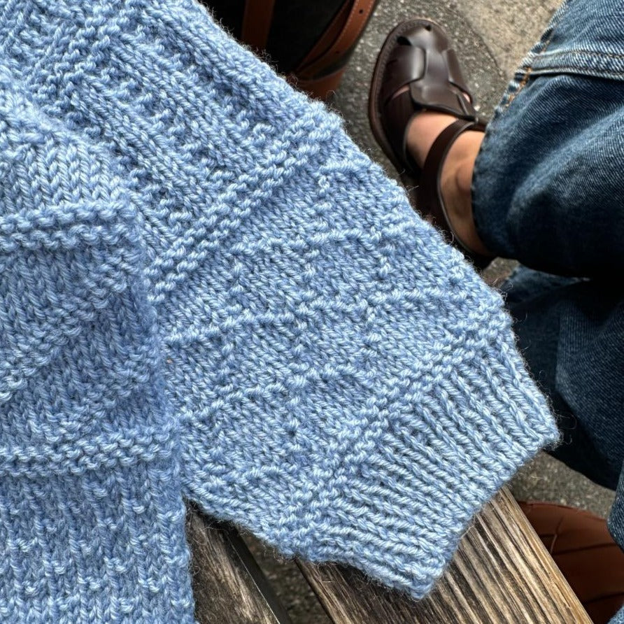 PetiteKnit Storm Sweater Baby - Knitting Pattern