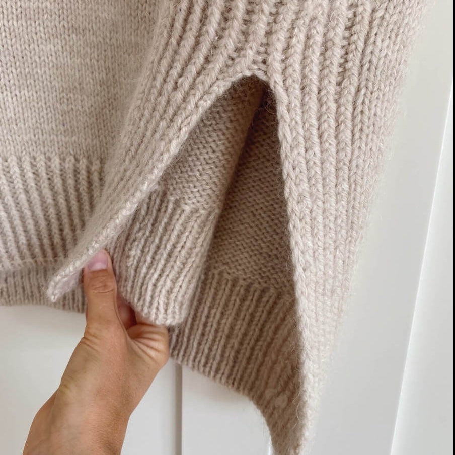 PetiteKnit Terrazzo Slipover - Knitting Pattern