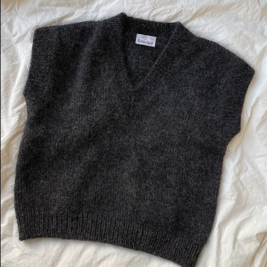 PetiteKnit Weekend Slipover V-neck Knitting Pattern