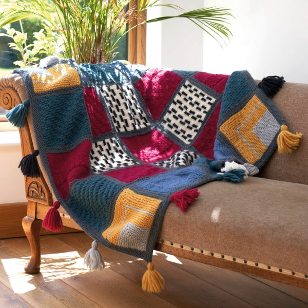 WYS Re:Treat Emeline Mindful Blanket Knitting Kit