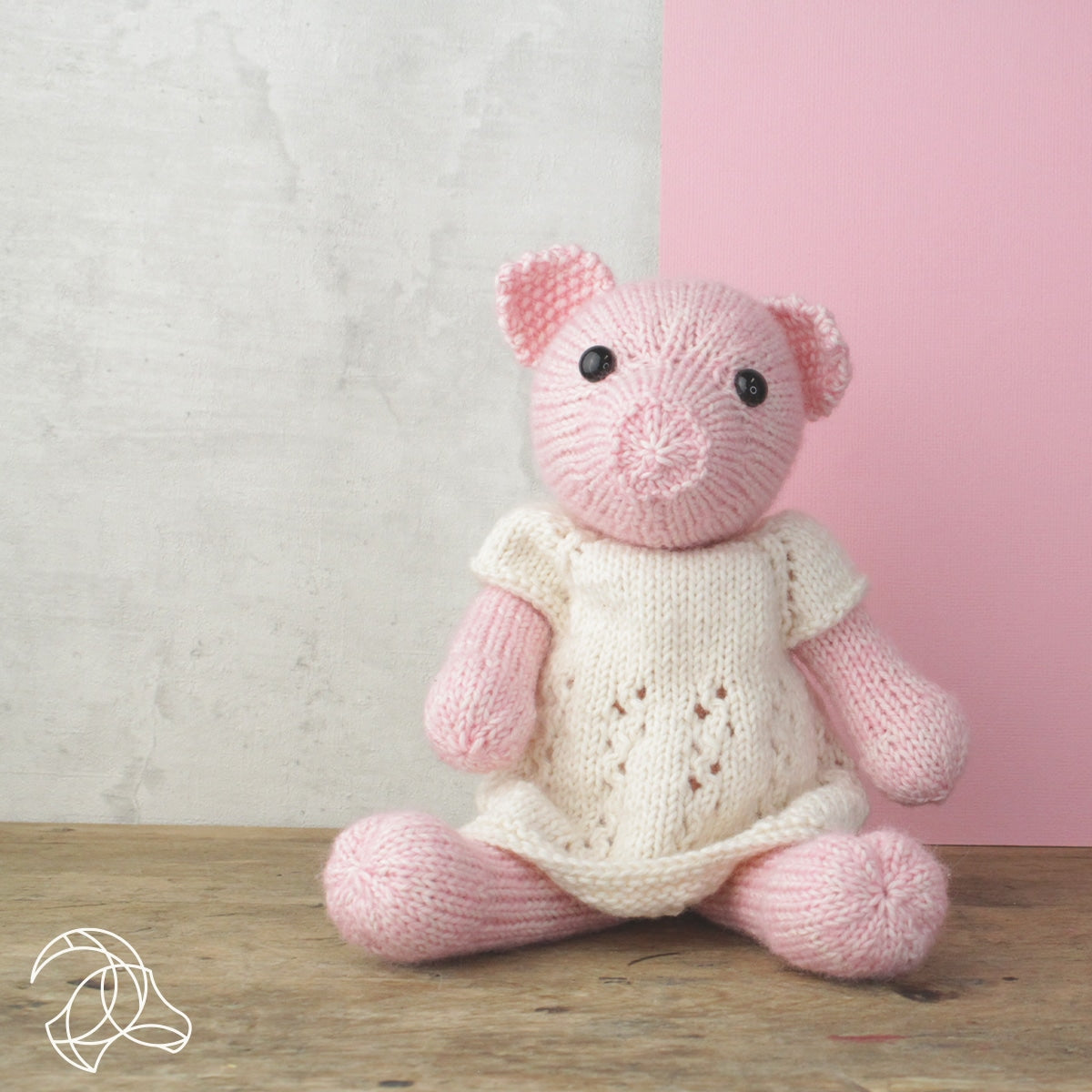 HardiCraft Frida Piglet Knitting Kit