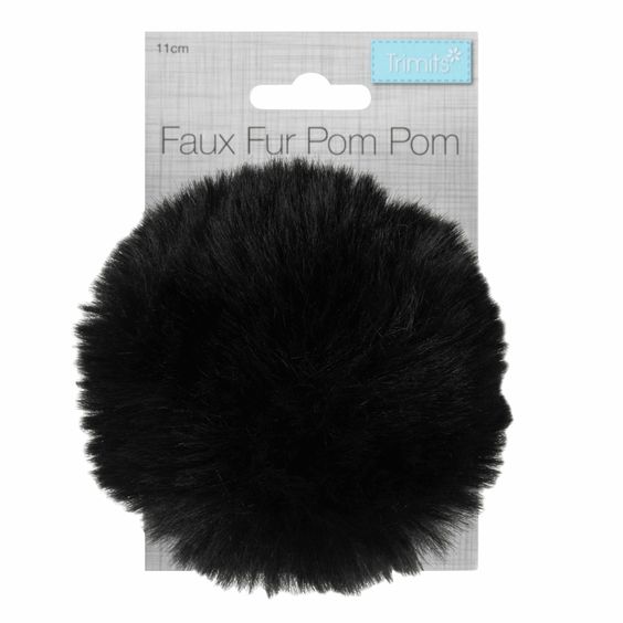 Pompon en fausse fourrure Trimits 11 cm