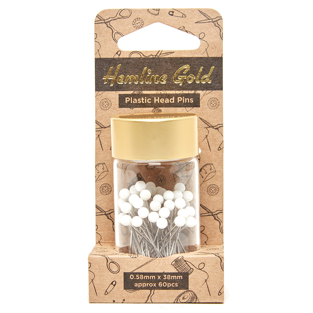 Hemline Gold Dressmaking Pins