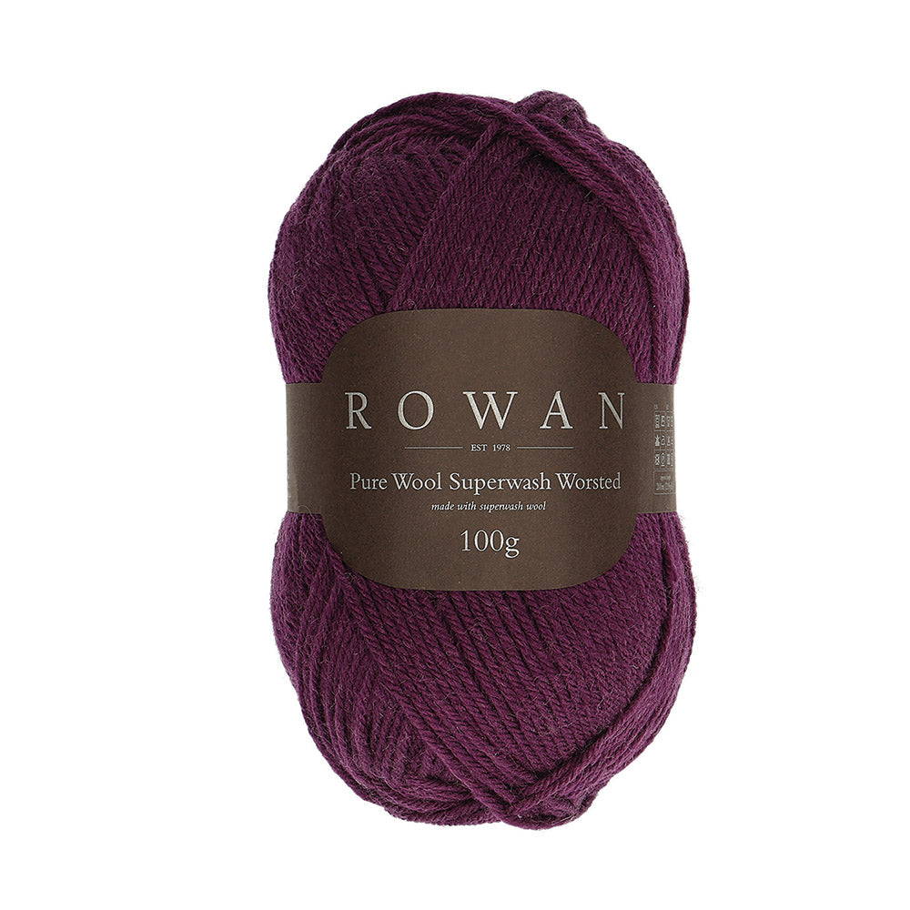 Rowan Superwash Kammgarn aus reiner Wolle