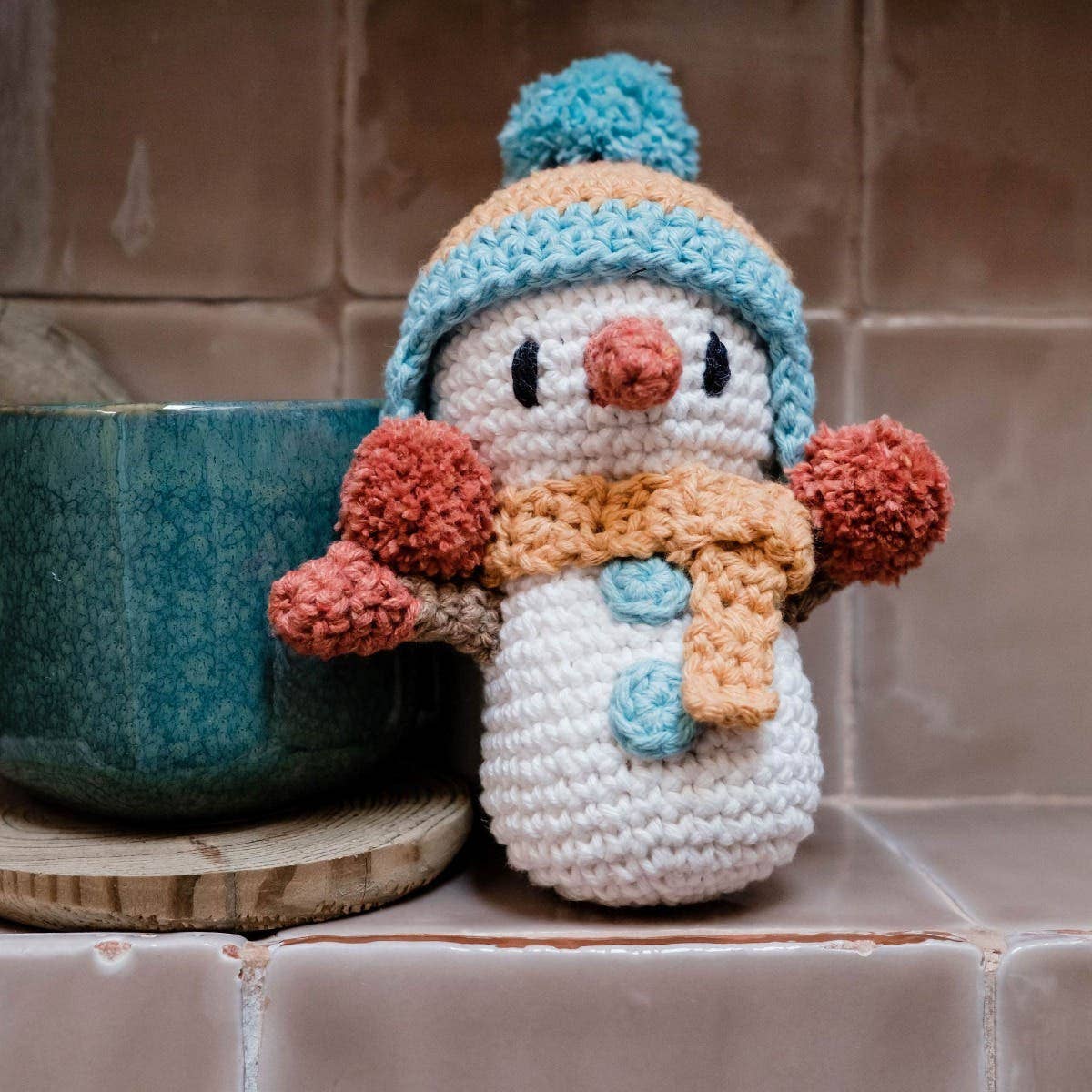 Jingle the Winter Snowman - Crochet Kit