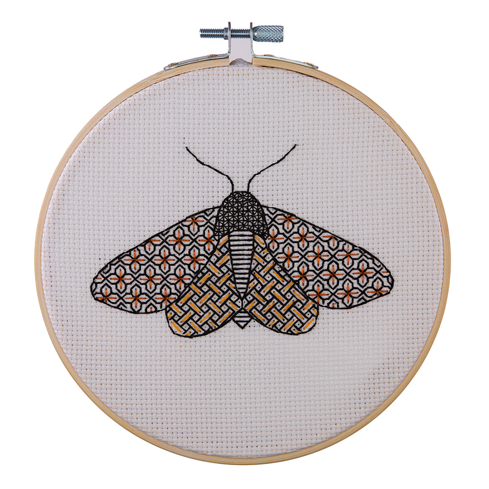 Anchor Moth Embroidery Kit