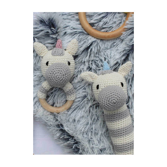Baby Rattle & Teether Crochet Pattern (PDF Download)